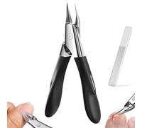 Welnax NailPro Guard, Toe Nail Clippers Designed for Ingrown and Thick Nails, Welnax Nail Pro Guard for Seniors, Non-Slip Long Handle, Precise Clipping, for All Nail Types (Black)