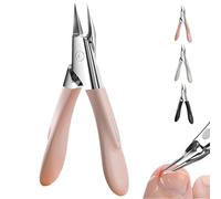 Welnax Nailpro Guard Toenail Clippers, 2025 New Welnax Clippers Ultra-Thin Sharp Stainless Steel Blades Ergonomic Non-Slip Grip for Ingrown/Thick Nails, Seniors & All Types (Pink)