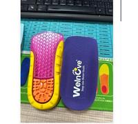 Welnove Heel Cushions Inserts for Women - 1 Pair (1") 3/4 Gel Shoe Lifts Pads for Pain Relief, Heel Cups for Plantar Fasciitis & Achilles Tendonitis, Height Increase Insoles for Women Shoe