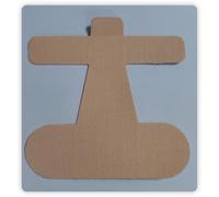 Welnove Kinesiology Tape for Bunion, 32 Pcs Ankle Tape Toe Support & Pain Relief, Breathable Latex-Free Tape, Beige (16 Small + 16 Large)