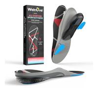 Welnove Plantillas Deportivas Multiuso - Salta más alto, corre más rápido, estabiliza mejor - para correr, baloncesto, fútbol, voleibol - Absorción impactos y retorno energía - M