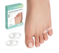 Welnove Tailor's Bunion Corrector Pads - 8 Pack Pinky Toe Protector for Overlapping Toe, Bunion Cushion with Separator for Women Men, Gel Bunion Shield for Foot Pain Relief(Sport Spacers)