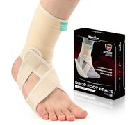 Welnove Tobillera AFO para caminar con soporte de arco, alivia la inestabilidad de las extremidades inferiores por caída del pie, EM, TBI, lesión de la médula espinal, parálisis cerebral (1 paquete