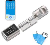 WELOCK PCB01 Cerradura inteligente,Cerradura electrónica con Contraseña y Bluetooth,Tarjeta RFID, Fácil de Instalar