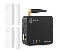 WELOCK WiFiBOX 3 con Door Sensor para welock Cerradura electrónica,Bluetooth,notificaciones (Abierta, Cerrada) a Distancia