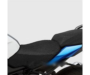 WELSAA Accesorios para Motocicleta, Funda Protectora para Asiento De Cojín para BMW R1250RS R1250R R1200RS R1200R LC, Funda para Asiento De Tela De Nailon Accesorios