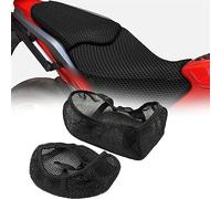 WELSAA Motocicleta para H&Onda NC 750 NC750 X NC700XD NC700S NC 750X 700X Funda De Asiento De Malla 3D Funda De Asiento De Cojín De Tela De Nailon Antideslizante NC750X NC700X Accesorios