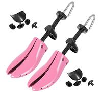 welsberg 2 ensanchadores de zapatos (1 par) EU 35-40 para mujeres, expansor de zapatos de 4 vías, pies anchos, horma zapatos, rosa