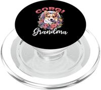 Welsh Corgi Pembroke Perro Raza Mascota - Corgi Grandma PopSockets PopGrip para MagSafe