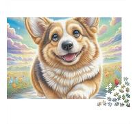 Welsh Corgi Puzle 1000 Piezas - Reto para Mentes Inquietas, Encaje Preciso, Decoración, 70x50cm/1000pcs