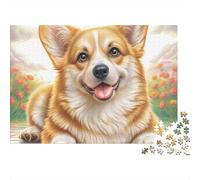 Welsh Corgi Puzle 1000 Piezas - Reto para Mentes Inquietas, Encaje Preciso, Decoración, 70x50cm/1000pcs