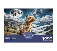 Welsh Terrier Puzzles 1000 Pieza Ajuste Adultos O Familias Juntos Juegos Educativos Puzzle Regalos para Adultos Cartón 100% Reciclado Decoración del Hogar 38x26cm/1000pcs