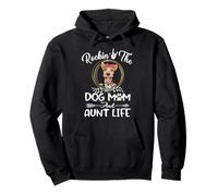Welsh Terrier Rocking The Dog Mom and Aunt Life Mothers Day Sudadera con Capucha