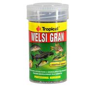 WELSI Gran 100ml / 65g - Alimento Completo en Forma de gránulos Multi-Ingredientes Que se Hunde para Peces