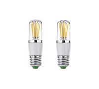 WELSUN Baja Tensión E27 Bombilla LED de 12V 6W 400-450LM 3000K / 6000K for RV Camper Marina, energía Solar Luz y conexión a la Red 2pcs / Lot (Color : Blanco frío)