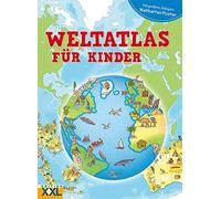 Weltatlas für Kids: Mit großem, farbigem Weltkarten-Poster (Tapa dura)