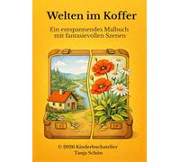 Welten im Koffer - Entspannendes Malbuch für Erwachsene: Ein entspannendes Malbuch für Erwachsene mit Landschaften, Blumen und ruhigen Szenen - Stress abbauen, Achtsamkeit fördern, kreativ entspannen