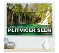 Welterbe in Kroatien - Plitvicer Seen (hochwertiger Premium Wandkalender 2026 DIN A2 quer), Kunstdruck in Hochglanz: 12 Monate mit der wunderbaren ... des Nationalpark Plitvicer Seen in Kroatien