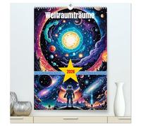 Weltraumträume (hochwertiger Premium Wandkalender 2026 DIN A2 hoch), Kunstdruck in Hochglanz: Atemberaubender Bilder aus den Tiefen des Alls