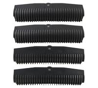 WELURE Cuchillas de afeitar de precisión de aluminio, 2 juegos, repuesto para Andis TS1, FXFS2, para Wahl 5 Star Vanish