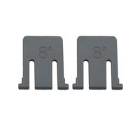 WELWIK 2 piezas de repuesto para teclado de computadora, soporte de pie, accesorio de teclado, piezas de reparación para teclado inalámbrico K270 K260 K275 K200 gris