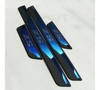 WEMAK 4 Piezas Acero Inoxidable Coche Protector Umbral Puerta para MG ZS 2017-2022 2023 Protección Accesorios,B