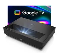 WEMAX Nova Pro Proyector Láser 4K Tiro Ultra Corto, Google TV, 2100 Lúmenes ISO, HDR10, HLG, Enfoque Automático y Corrección, Dolby Audio, 150” Proyector UST ALPD TV Láser para Cine en Casa, Gaming