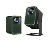 WEMAX Proyector 4K【Certificado Netflix & Google TV】&【Soporte 4K & 1080P Nativo】 320 Lúmenes ISO, Dolby Audio, HDR 10, WiFi/Bluetooth, Video Proyector Portatil con Soporte para Cine en Casa