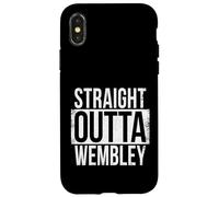 Wembley DE Salida Recta Carcasa para iPhone X/XS