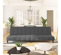 WEMYUFURN Sofá cama de terciopelo de 2 plazas con marco de madera - Cama de invitados 2 en 1 y asiento cómodo de terciopelo, construcción robusta para sala de estar y espacios pequeños, ahorra espacio