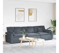 WEMYUFURN Sofá modular de tela de terciopelo suave con marco de metal y reposabrazos de madera para una comodidad excepcional y un diseño flexible del espacio. Tres módulos ofrecen un asiento generoso