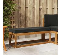 WEMYUFURN Sofá modular esquinero de madera maciza de acacia para balcón y terraza, diseño moderno con líneas limpias, arreglo flexible para fiestas en el jardín o lecciones de lectura