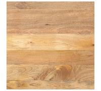 WEMYUFURN Tablero de mesa de 80 x 80 x 2,5 cm cuadrado de madera maciza de mango DIY proyectos de madera natural tablero de madera para escritorio mesa de comedor