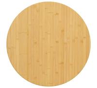 WEMYUFURN Tablero de mesa de bambú de 70 x 1,5 cm de diámetro, para proyectos de madera, rústico, para construcción de muebles, para encimera, mesa de comedor