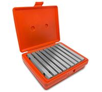 WEN 10349 - Juego de 18 piezas de precisión paralelo de 1/4 pulgadas con funda, cromado