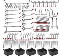 Wen Kit de Accesorios para Tablero Perforado, 114 Piezas (WB114A)