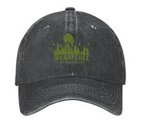 Wenatchee Washington Mountain Sight Gorra de béisbol Gorras solares Gorra Deportiva Gorra de béisbol Gorra de Sol para niños Gorras de Hombre para Mujeres