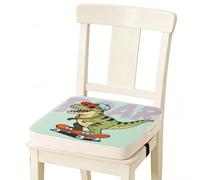 WENAUANG Alzador Silla para Niños Comer, Antideslizante Elevador de Asiento Niño, Soporte Más Fuerte Base, Portátil, Fácil de Limpiar, Impermeable Cojín de Viaje Portátil (Unicornio)