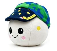 WENAUANG Rise Peluche, Peluche de Planeta como Mascota de Gravity, Suave Peluche de Tierra, Inspirado en La Misión Artemis 2, Figura de Peluche Kawaii