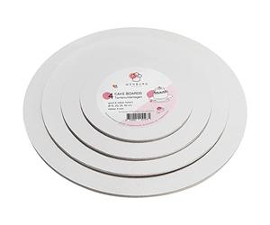 Wenburg Kit de Decoración de Pasteles - Herramientas Con Soporte Giratorio, Alisador y Tabla - Tocadiscos para Tartas