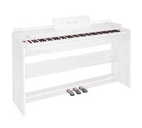 WENCAI Teclado de piano digital de 88 teclas, piano eléctrico, acción de martillo, piano electrónico vertical clásico de madera para principiantes, profesional, compatible con
