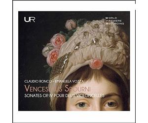 Wenceslaus Joseph Spourni : Sonates pour 2 violoncelles, op. 4. Ronco, Vozza.