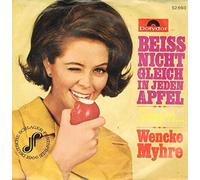 Wencke Myhre - Beiß nicht gleich in jeden Apfel (1966) / Vinyl single [Vinyl-Single 7'']