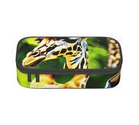 WenDang Clever Giraffe - Bolsa de papelería multifuncional, apta para viajes, suministros de oficina, maquillaje y organización de escritorio