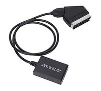wendeekun Adaptador Convertidor de Video HDMI, Convertidor HDMI a SCART Adaptador de Video de Interfaz Multimedia HD, sin Necesidad de Controladores, Plug and Play