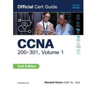 Wendell Odom CCNA 200-301 Official Cert Guide, Volume 1 (Tapa blanda)