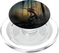 Wendigo - Arte Cryptids - Bosque embrujado PopSockets PopGrip para MagSafe