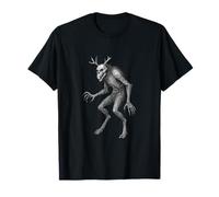 Wendigo Creeping Hunger Leyenda del Norte Congelado Mítico Camiseta