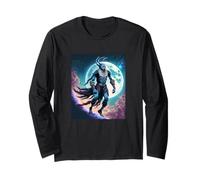 Wendigo Skinwalker in Space Illustration Graphic Design Manga Larga