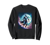 Wendigo Skinwalker in Space Illustration Graphic Design Sudadera